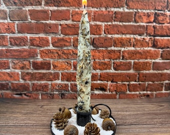 Cord Cutting Ritual Taper Candle