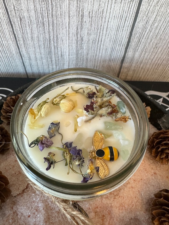Ostara Ritual Jar Candle