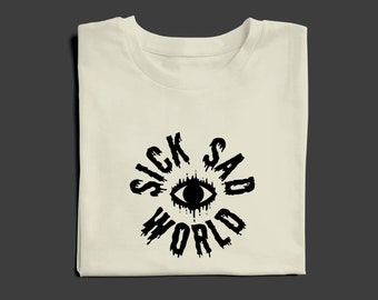 Sick Sad World T-Shirt, Unisex 90s Nostalgia Daria TV Shirt