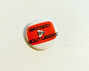 Criado por YouTubers Pin redondo de 1”