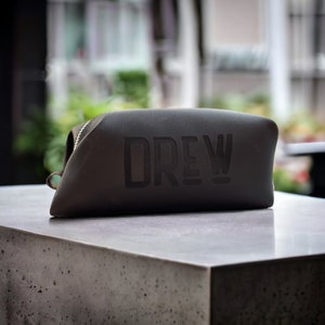 Personalized Silicone Bag, Make-up Bag, Toiletry Bag, DOPP Kit Bag, Gift for Her, Bridesmaid Wedding Gift, Mother&#39;s Day