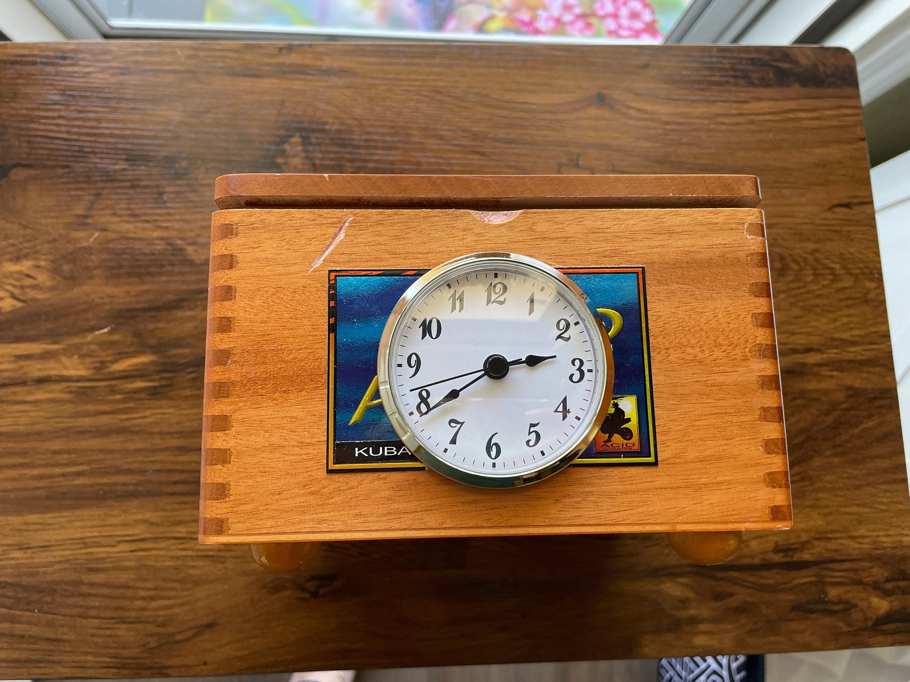 Cigar Box Clock - Etsy