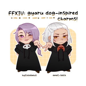 ffxiv; hythlodaeus / emet-selch charms