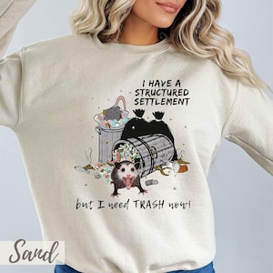 Funny Opossum Sweatshirt Gift for Animal Lover, Possum Lover Sweater, Possum Shirt, Opossum Lover Gift, Animal Lover Sweaters