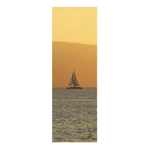 Foam Yoga Mat Coastal Sunset Harmony beach Original No filter photograph Christmas holiday her him gift-giftful-gifted customiz ed personal