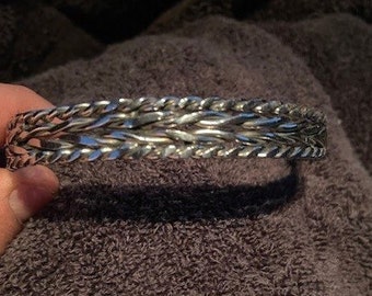 Stainless steel Welder Wire bracelet - Handmade