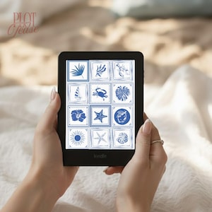 Pantalla de bloqueo Kindle Verano 2025 / Pantalla de bloqueo Kindle estética / Fondo de pantalla digital Coquette / Just A Girl / Compatible con Coastal Colorsoft