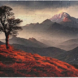 Landschaftspuzzle, perfektes Geschenk, Vatertag, Muttertag, Weihnachten, Puzzle, Puzzle