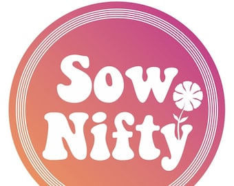 Sow Nifty Logo Sticker