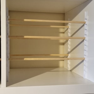 Ikea Kallax Shelf Inserts Trofast drawer Easy Assembly Cube Shelving Supports Quick Install Cube Shelving Solution