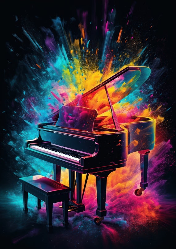 アート・デザイン・音楽 Complete Works for Keyboard Instruments5 Amazon.com: Sense Canvas Piano Art Piano Whimsical 18 Canvas Art