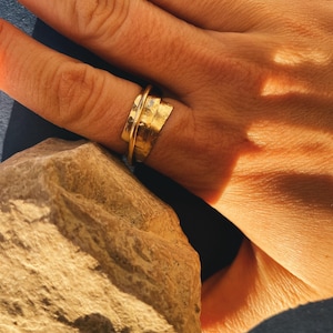 Statement Brass ring