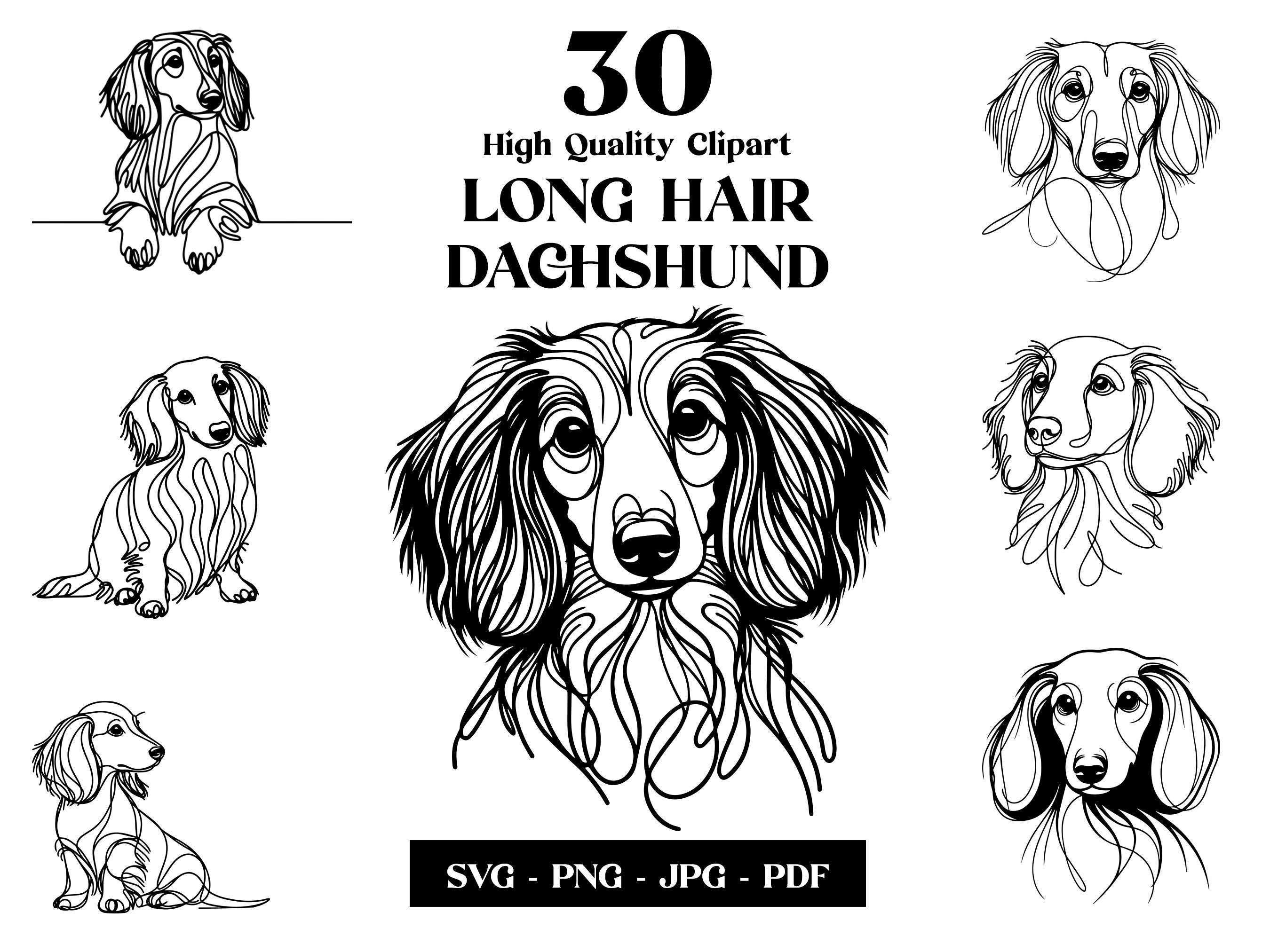 Dachshund Umbrella - Long Hair Dachshund Umbrella - Long Hair