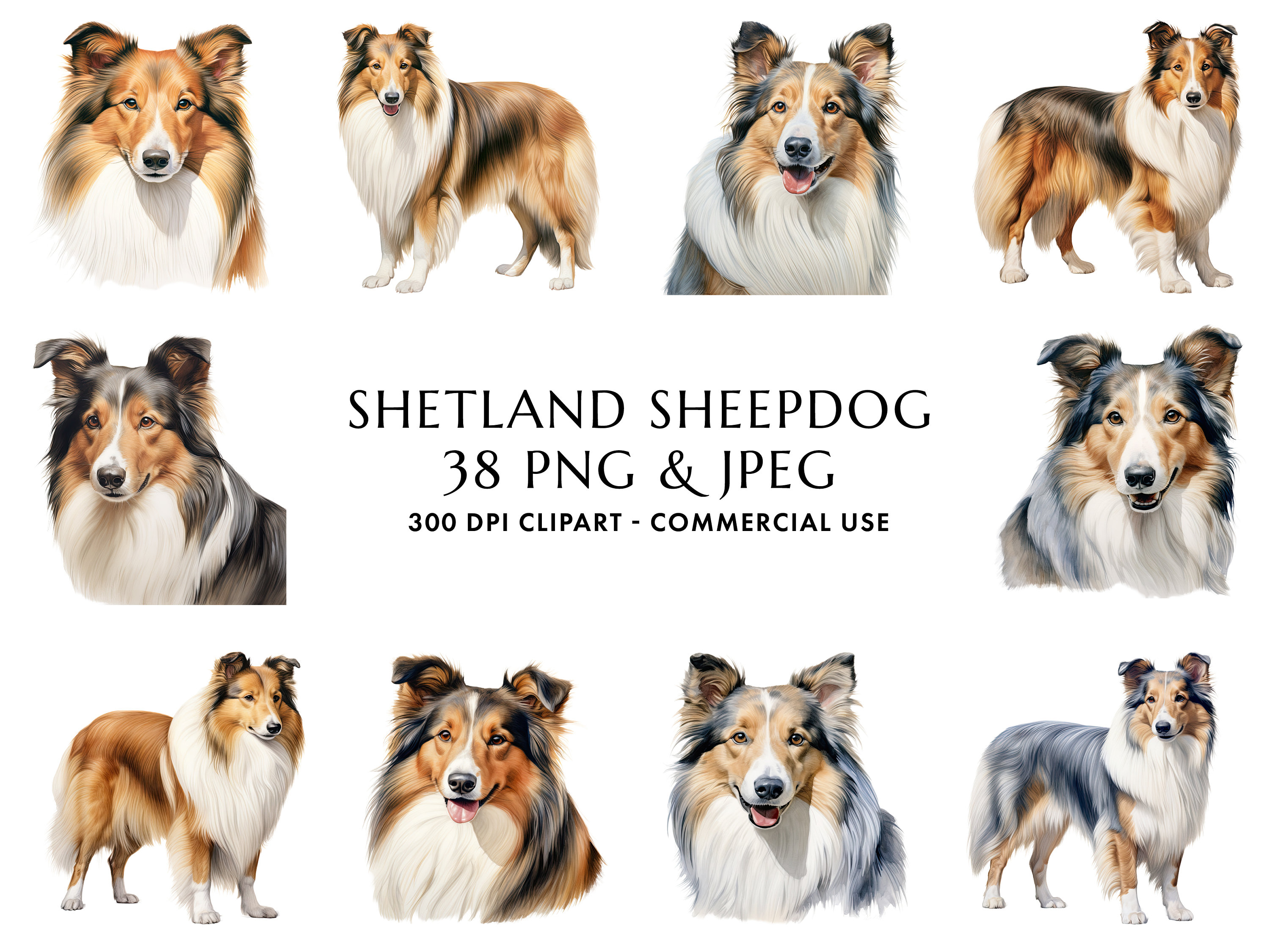 Types of shelties sales