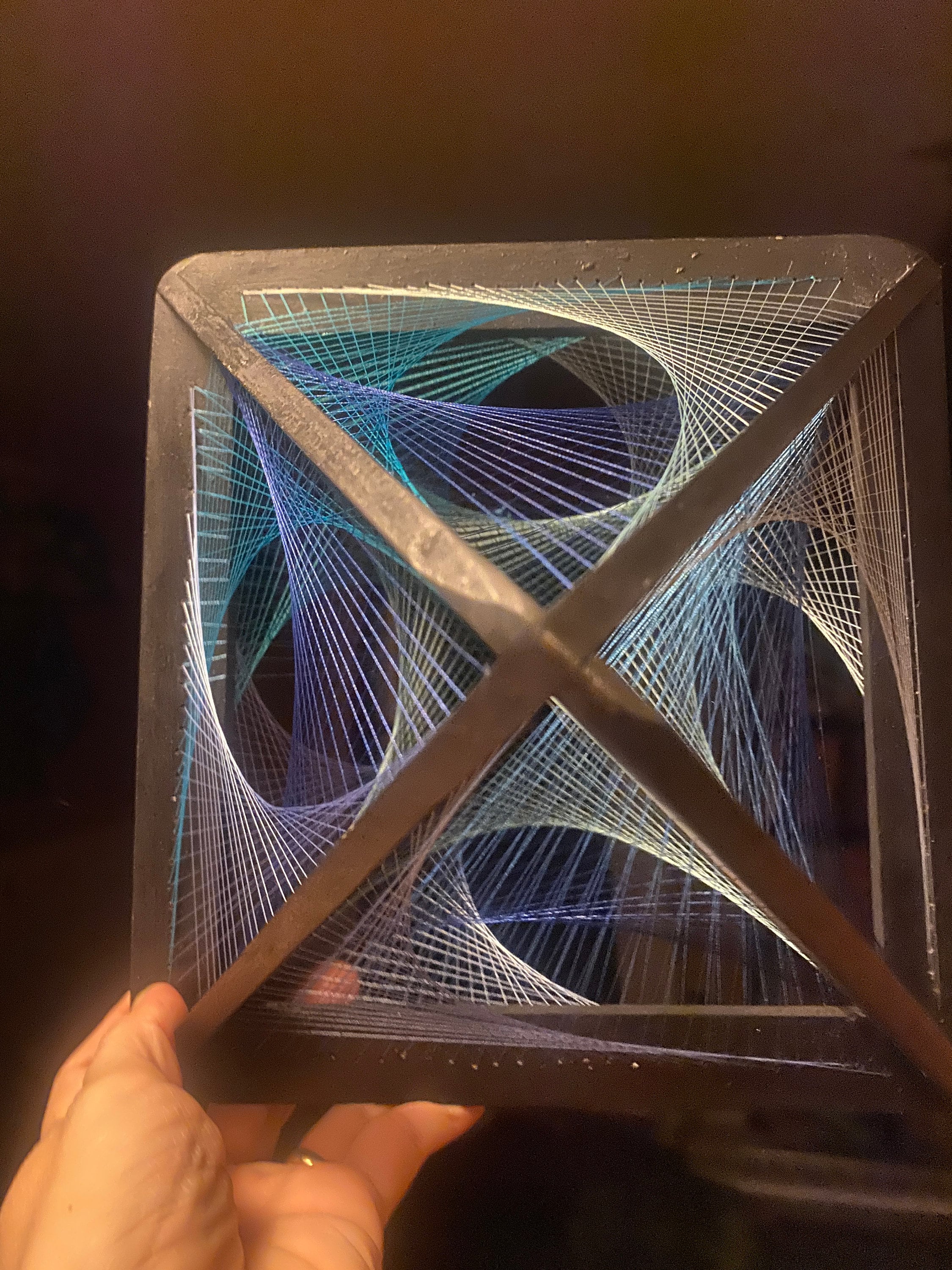 Water- 3D String Art - Etsy
