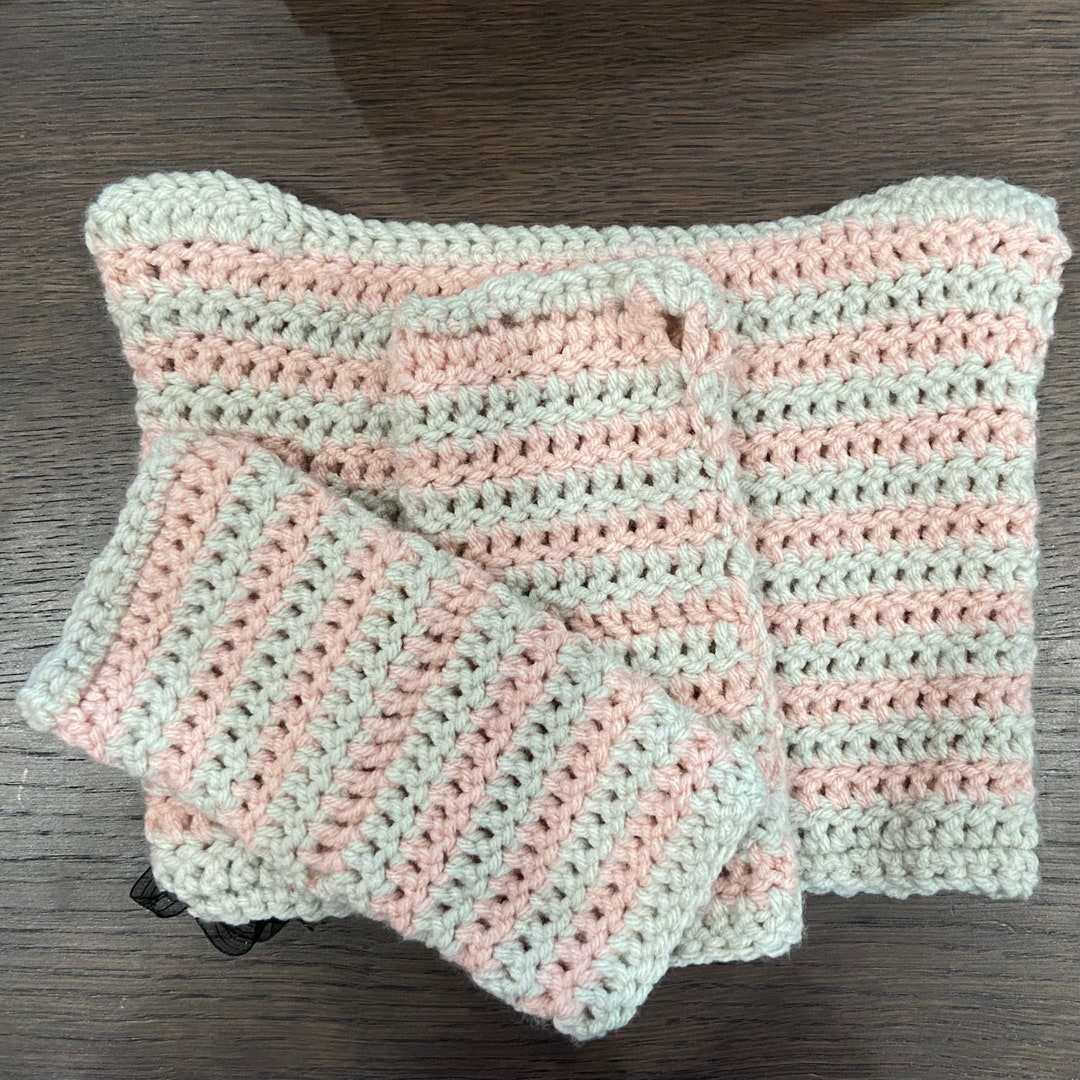 Cat Ear Beanie and Glove Set, Cat Ear Beanie, Crochet Cat  display picture 2