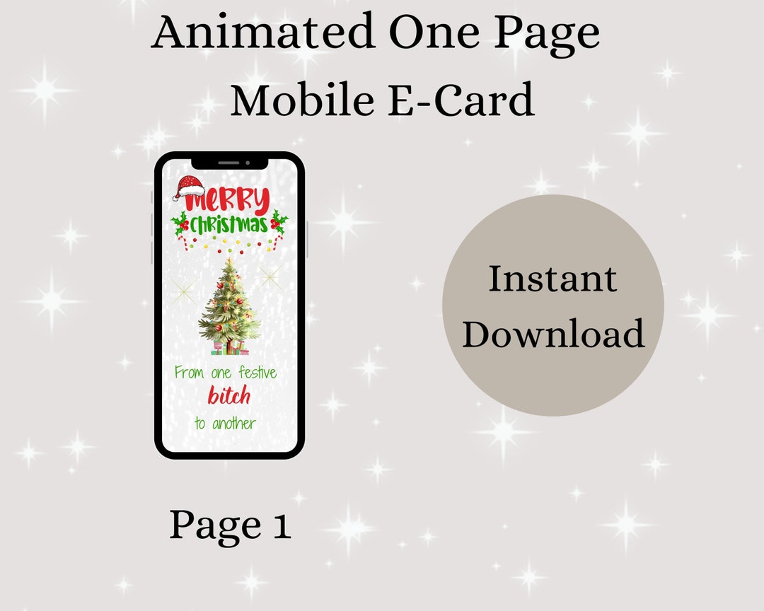 Funny Animated Christmas Cards 