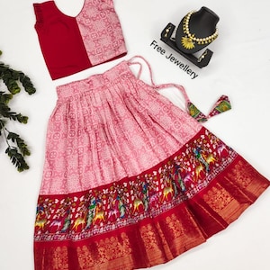 Girl in hotsell chaniya choli