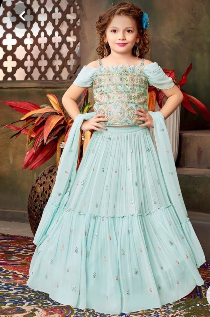 Ghagra choli girl best sale dress
