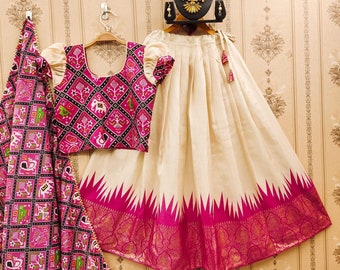 Kids Dress, Indian Kids Girl Dress, Lehenga for Kids Girls, Lehenga Choli, Ready to wear Chaniya Choli, Girl's Lehenga Choli, Ethnic Dress