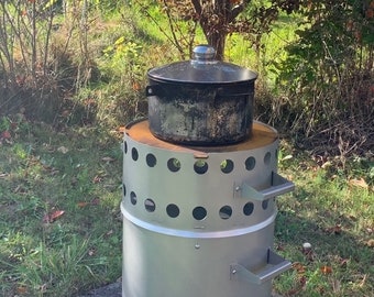 FOUR À PYROLYSE pour la production de charbon de bois et de biochar