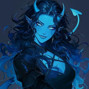 V | Abyssal Demon Queen Spirit Companion | Glamour, Charisma Empowerment, Psychic Shielding & Banishing