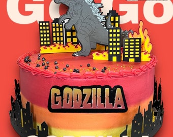 Godzilla Taarttopper 13-delige set