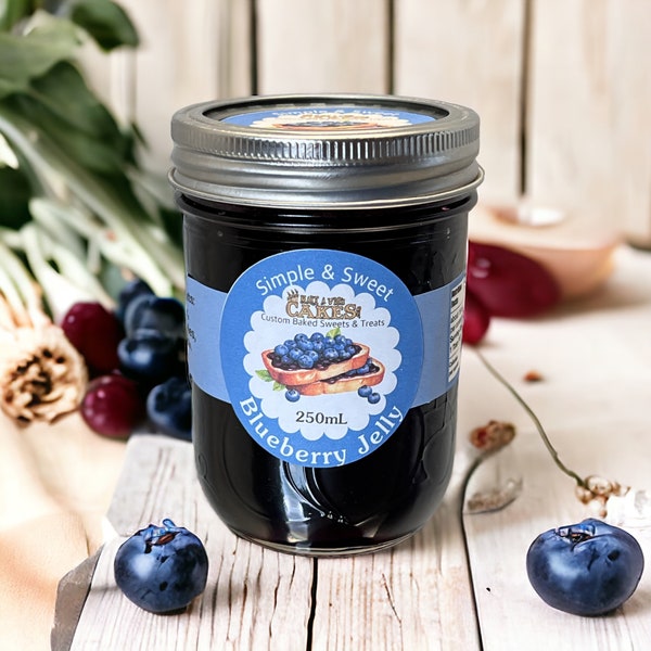 Hint of Vanilla - Blueberry Jelly