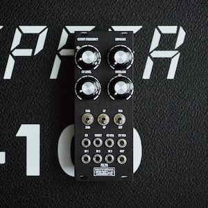 May include: Black synthesizer module with knobs, switches, and jacks. The module is labeled "FILTH" and "MachineRoom".