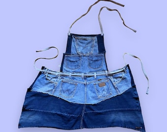 Upcycled Denim Aprons