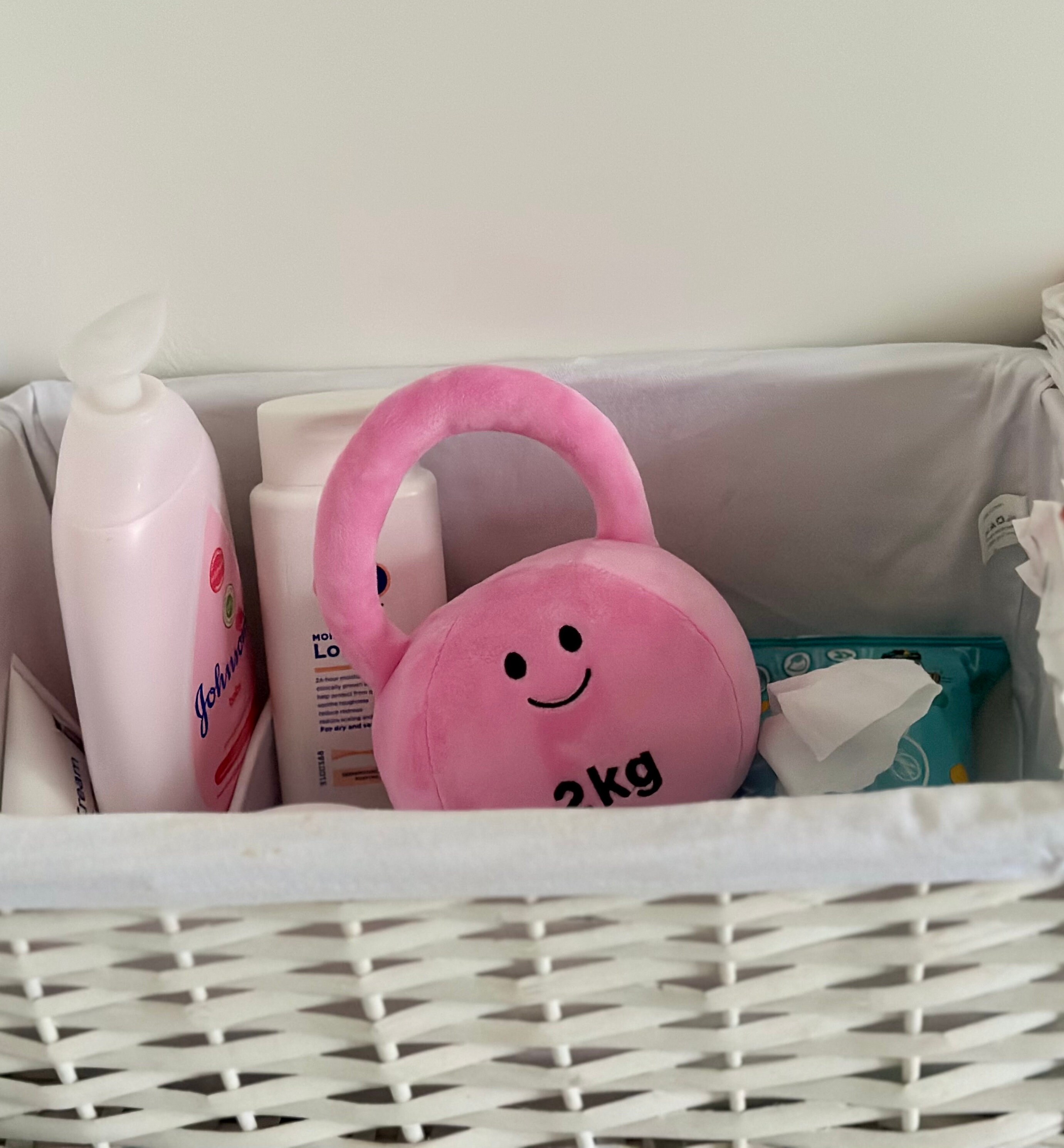 Hazza Toyz Plush Toy Dumbbell - Suitable For Newborn Babies - Very Cute Soft Toy - Plush Toys For Babies Infant Girls Boys Baby Gift (Lamby Black And White Double Pack