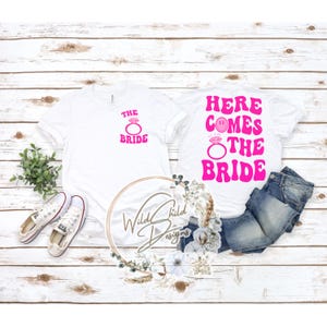 Here comes the bride and the party PNG digital image bundle