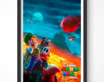 Poster Cartaz Super Mario Bros O Filme D - 60x90cm