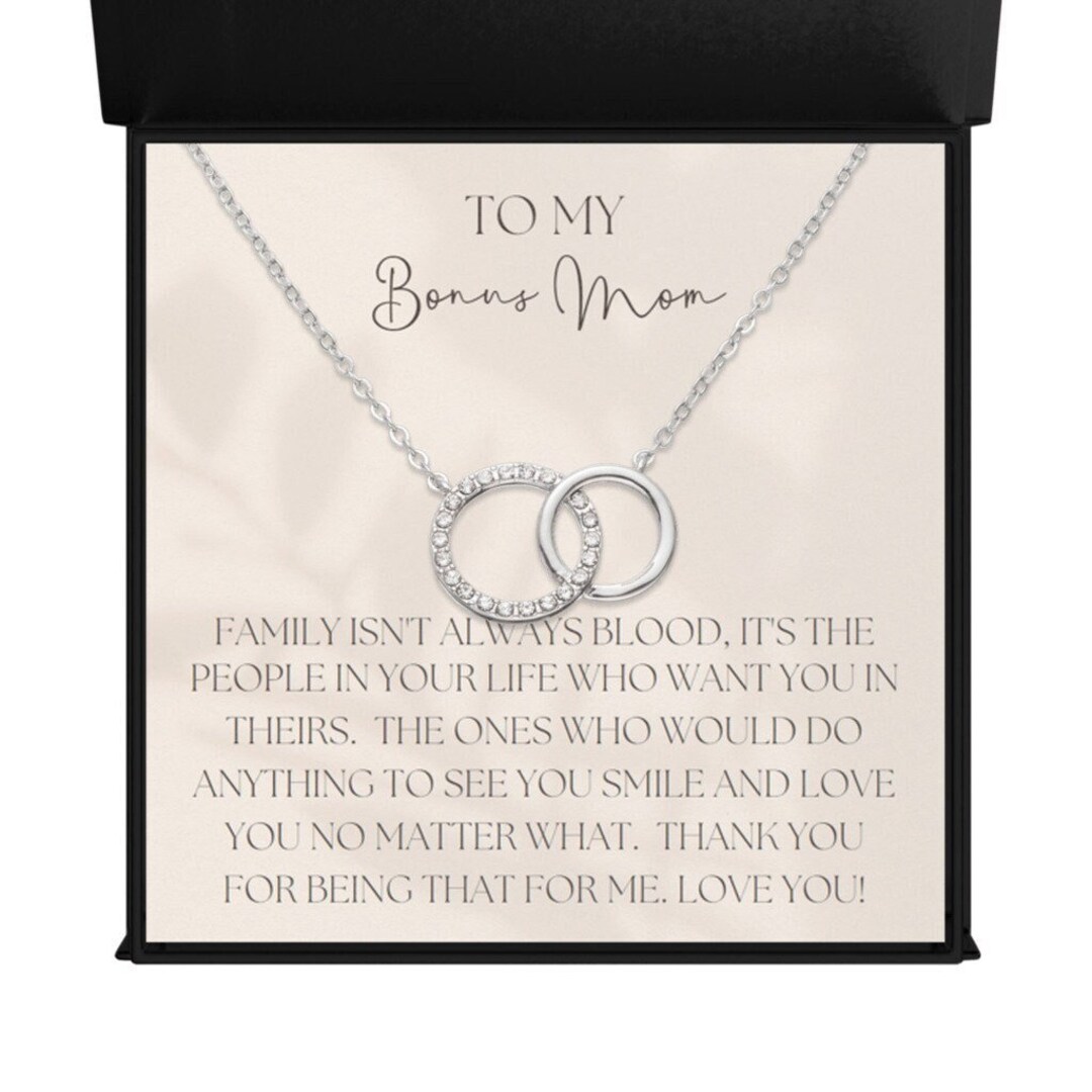 KEYCHIN Collana Giurisprudenza Con Ciondolo Cuore Infinito E Biglietto - Regalo Per Matrigna, Suocera O Madre, In Oro Bianco E Rosa, Gioielli Delicati Con Messaggio Incluso - 4