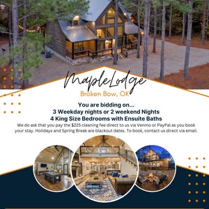 Silent Auction STR Advertisement