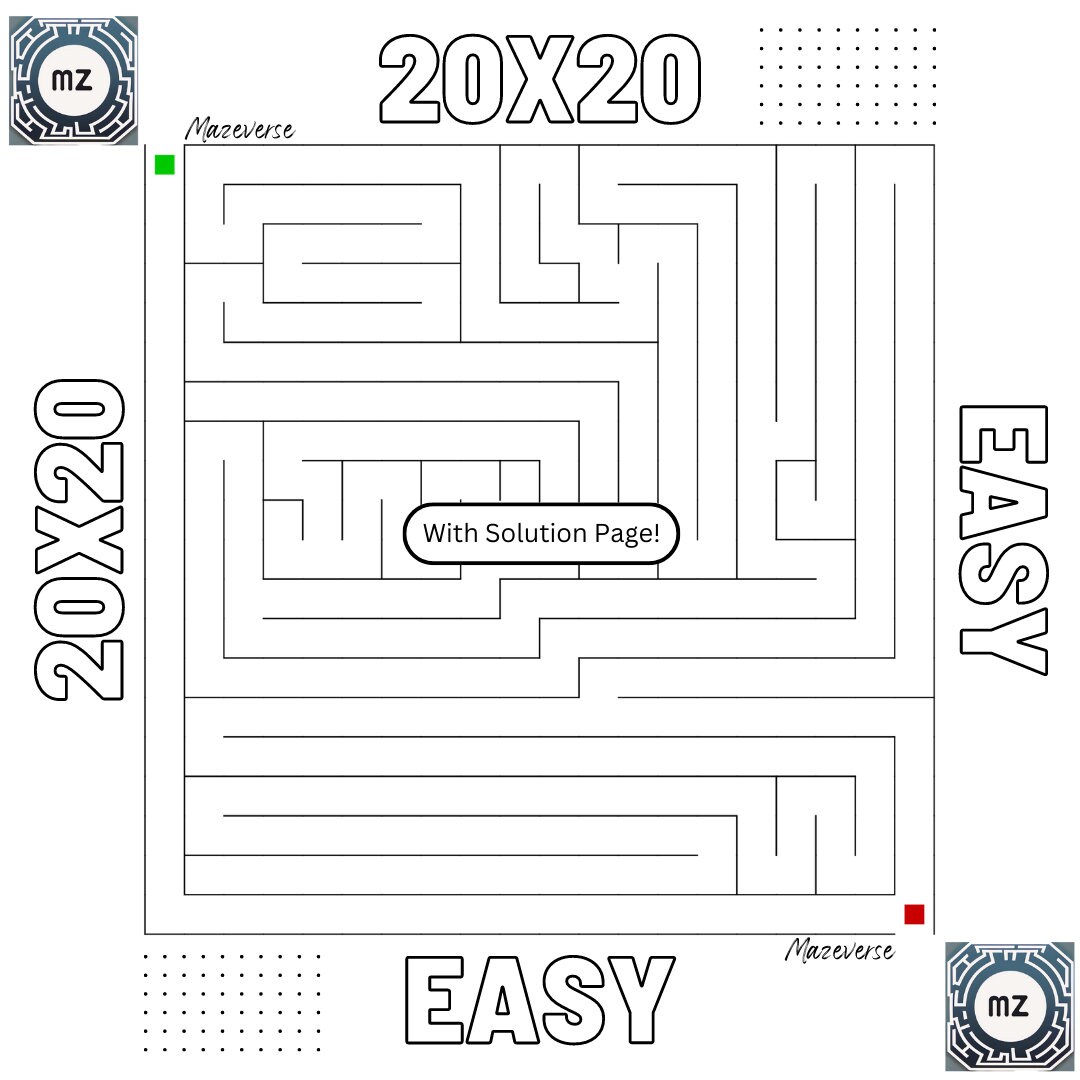 Amazing Fun Mazes for Kids: 77 Printable Mazes for Ages 4-8 Instant PDF ...