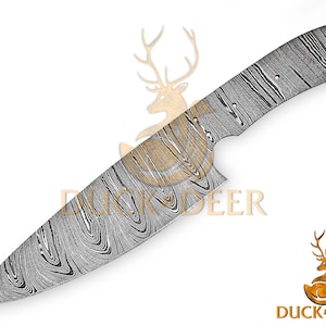 Handmade Damascus Steel Blank Blade Chef Knife, Damascus Blank Blade Chef Knife, Chef Blank Blade, Damascus Knife, Damascus Cooking knife