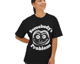 Sassy Oversized Tee, Edgy Graphic Tshirt, Unisex Box Tee, Loose Fit T-shirt, Fun Shirt for Men and Women