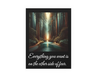 Silk Poster, Inspirational Wall Art, Home Decor, Nature Print, Motivational Gift, Flower Arrangement