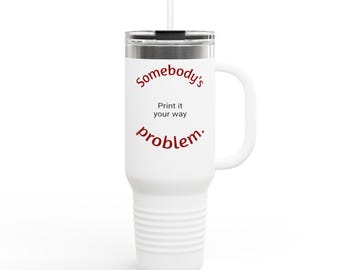 Insulated Travel Mug, 40oz