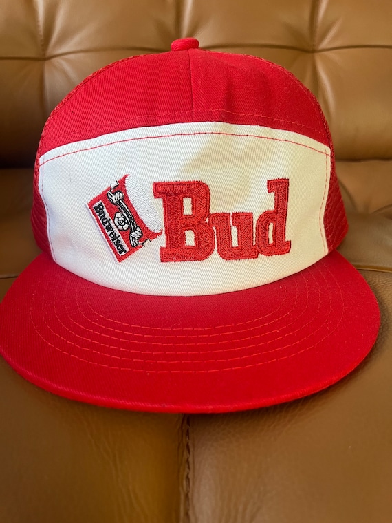 Budweiser Panel Beer Snapback Hat