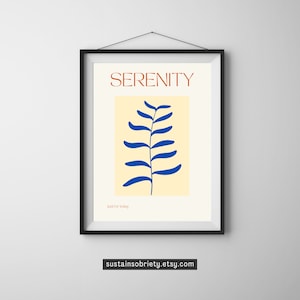 Cartel tropical "SERENITY" / Recuperación de adicciones AA NA, Descarga digital