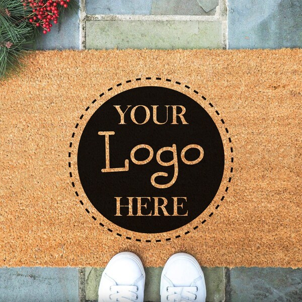 Custom Logo Rug Etsy