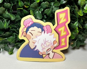 SatoSugu | Anime | Sleepy Time Die Cut | Kawaii Glossy Vinyl Sticker