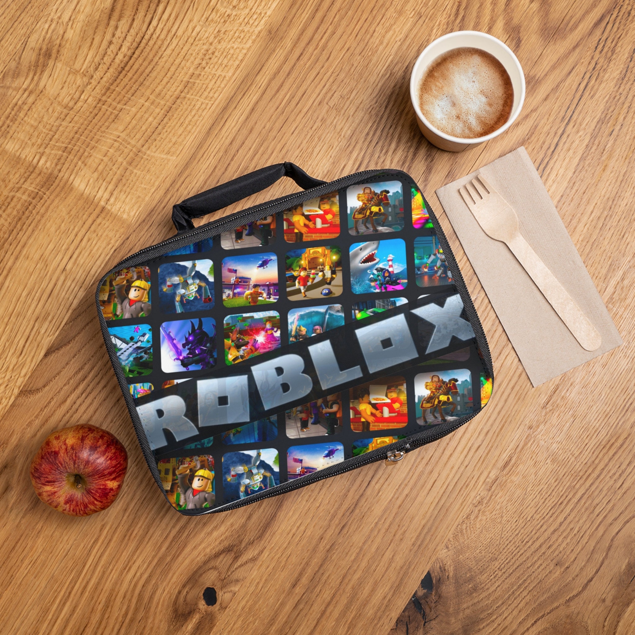 Roblox Bookbag With Lunch Box - Etsy