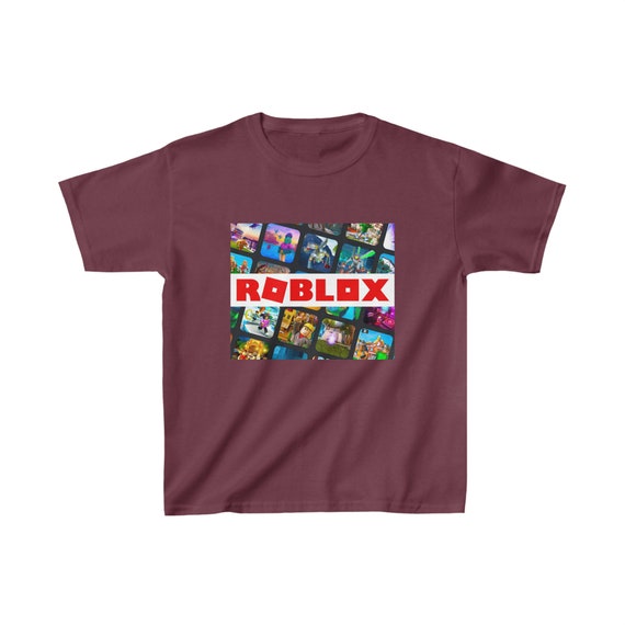 Roblox Kids T Shirt Unisex Girls/Boys Short Sleeved Clothes Tee