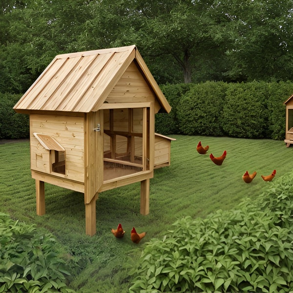 4x4 chicken coop plans pdf | chicken coop | bird cage | coops plan | DIY plans