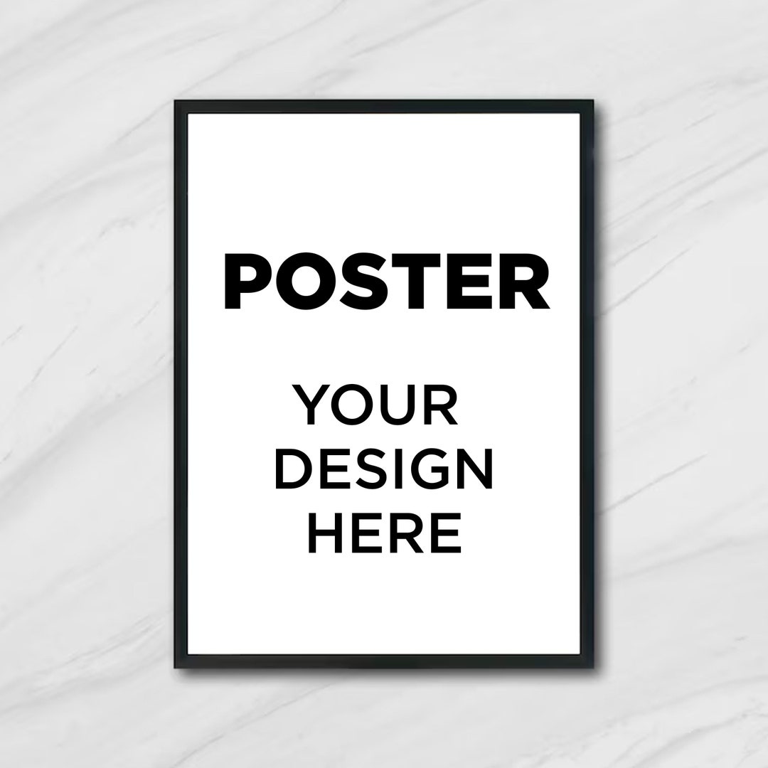Custom Poster Printing Custom Print Poster Poster Printing Etsy