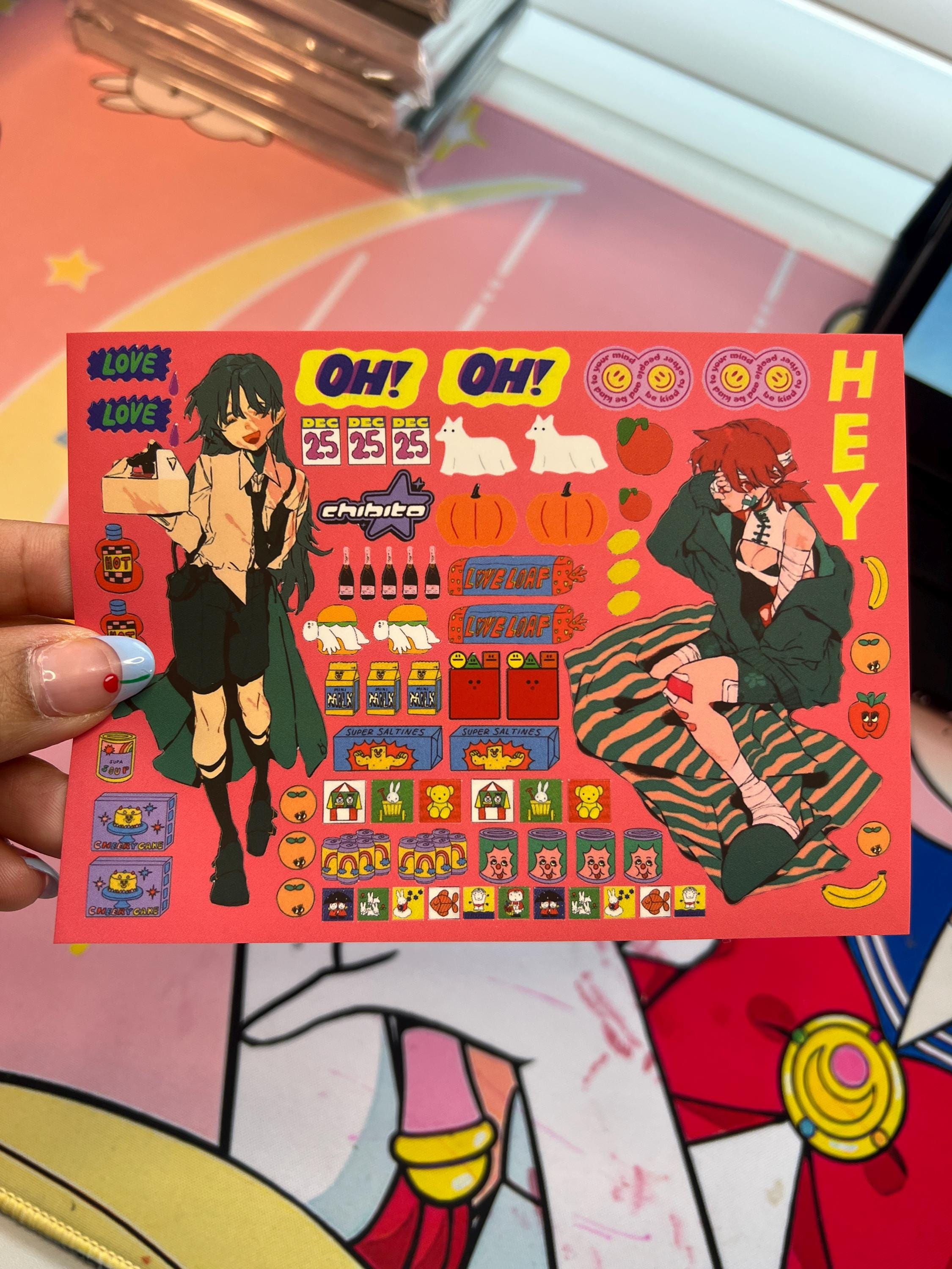 Sticker Sheet B
