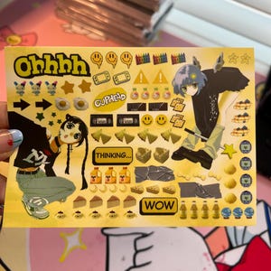 Sticker Sheet J